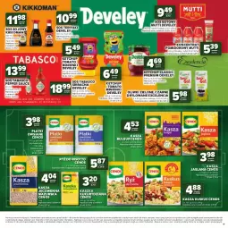 Gazetka promocyjna Stokrotka - Katalog Mistrzostwa Świata 2026! - Gazetka - ważna od 24.06 do 24.06.2026 - strona 17 - produkty: Sos tabasco, Kasza jaglana, Ketchup, Koncentrat pomidorowy, Oliwki zielone, Warzywa, Sos, Ryż, Oliwki, Kuskus, Kasza jęczmienna, Ryż do risotto, Bulgur, Sos sojowy, Płatki owsiane, LANA, Owoce, Cenos, Kasza, Mięso, LG