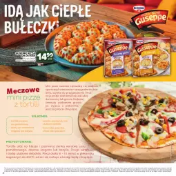 Gazetka promocyjna Stokrotka - Katalog Mistrzostwa Świata 2026! - Gazetka - ważna od 24.06 do 24.06.2026 - strona 20 - produkty: Mozzarella, Piec, Warzywa, Top, Sos, Ser, Por, Salami, Oliwki, Papryka, Sos pomidorowy, Szynka, Pizza, Sport, Bazyl, Owoce, Bazylia, Piekarnik, Mięso, Kukurydza