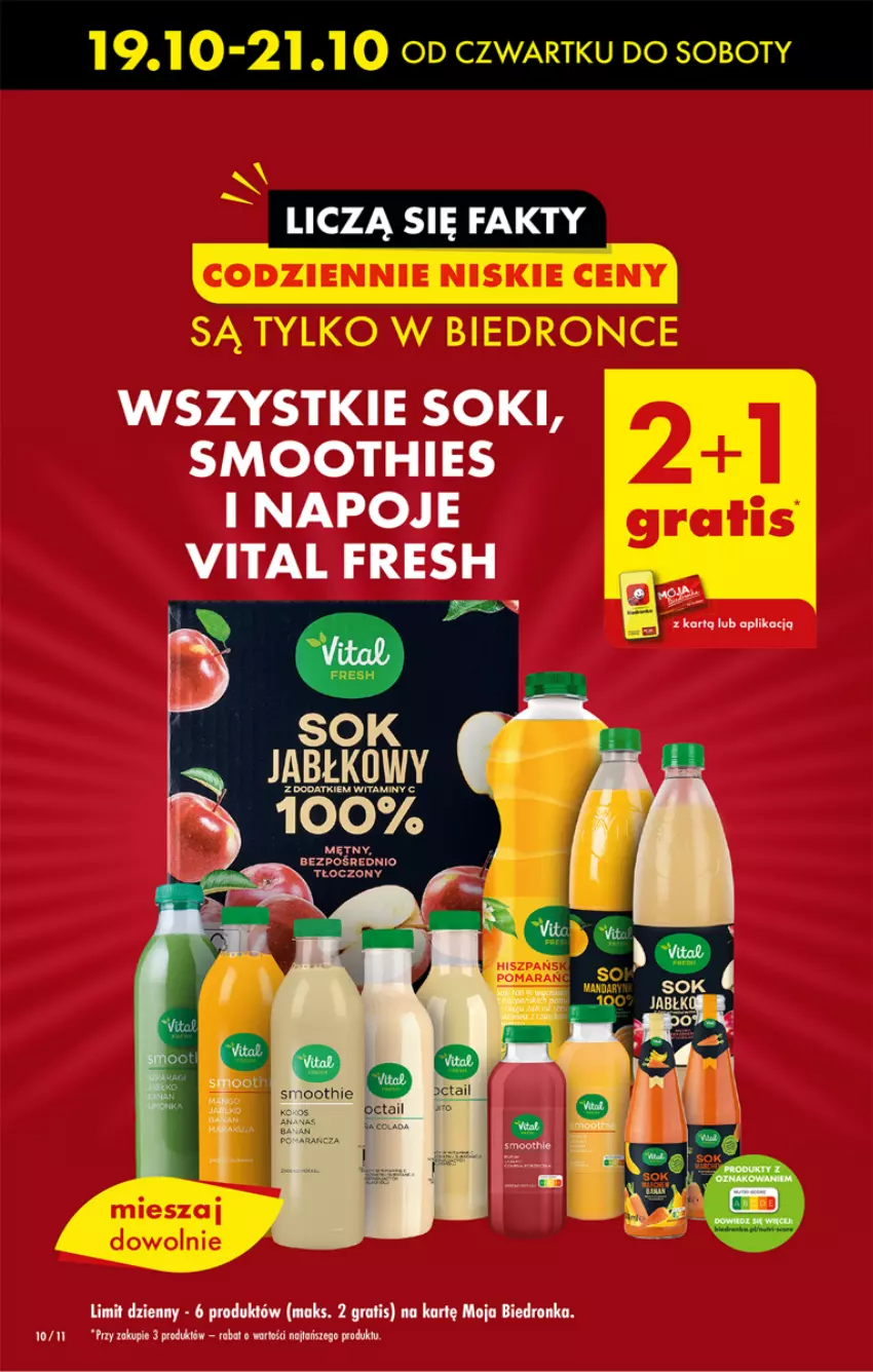 Gazetka promocyjna Biedronka - Od czwartku - ważna 19.10 do 25.10.2023 - strona 10 - produkty: Dron, Gra, Napoje, Smoothie, Sok