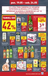 Gazetka promocyjna Aldi - Pełna oferta - Gazetka - ważna od 24.05 do 24.05.2025 - strona 13 - produkty: Piwa, Piwo, Karlsquell, Gra, Herbata czarna, Sękacz, Perła, Piwo jasne, Lipton, Tymbark, Syrop, Napój niegazowany, Herbata, Harnaś, Napój, Herbapol