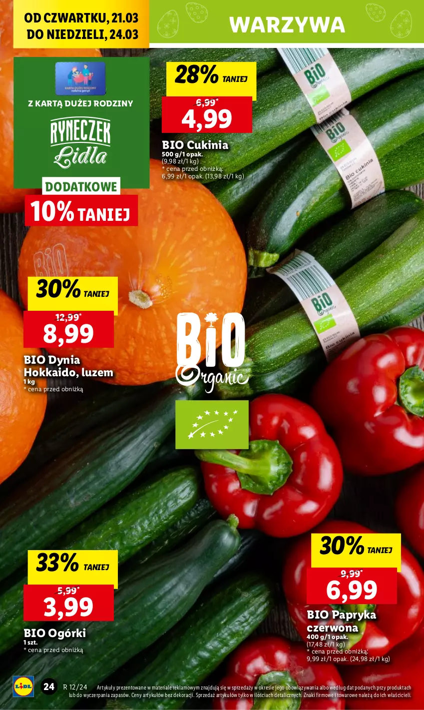 Gazetka promocyjna Lidl - GAZETKA - ważna 21.03 do 24.03.2024 - strona 26 - produkty: Chleb, Papryka, Papryka czerwona, Ser, Warzywa