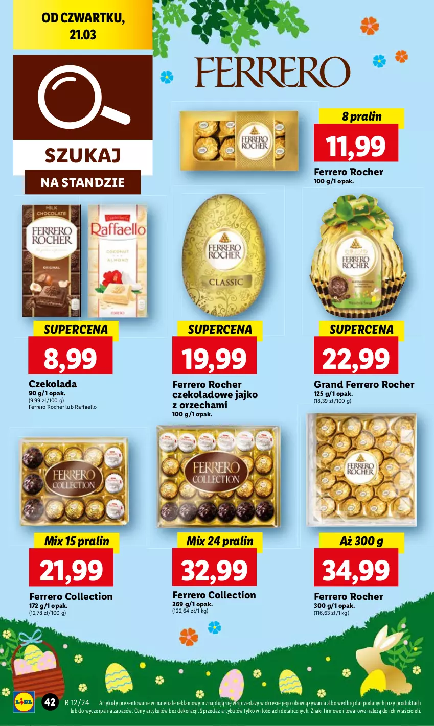 Gazetka promocyjna Lidl - GAZETKA - ważna 21.03 do 24.03.2024 - strona 44 - produkty: Czekolada, Gra