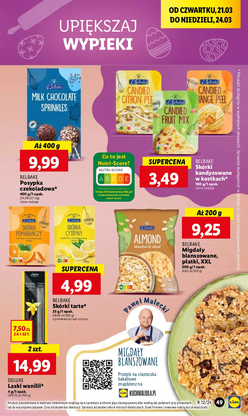 Gazetka promocyjna Lidl - GAZETKA - ważna 21.03 do 24.03.2024 - strona 51 - produkty: Cytryny, Migdały, Wazon