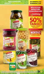 Gazetka promocyjna Lidl - GAZETKA - Gazetka - ważna od 24.03 do 24.03.2024 - strona 15 - produkty: Warzywa, Ser, Warzywa konserwowe, Wazon