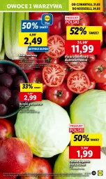 Gazetka promocyjna Lidl - GAZETKA - Gazetka - ważna od 24.03 do 24.03.2024 - strona 25 - produkty: Warzywa, Buraki, Owoce, Seler naciowy, Olej, Pomidory