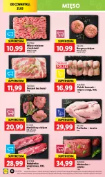 Gazetka promocyjna Lidl - GAZETKA - Gazetka - ważna od 24.03 do 24.03.2024 - strona 34 - produkty: Kurczak, Polędwica, Perliczka, Mięso mielone, Tusz, Boczek bez kości, Lion, Burger, Boczek, Wołowina, Mięso