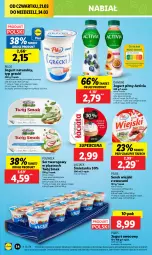 Gazetka promocyjna Lidl - GAZETKA - Gazetka - ważna od 24.03 do 24.03.2024 - strona 36 - produkty: Serek wiejski, Jogurt naturalny, Ser, Jogurt owocowy, Jogurt, Activia, Wazon, Serek, Twój Smak, Ser twarogowy, Jogurt pitny