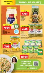 Gazetka promocyjna Lidl - GAZETKA - Gazetka - ważna od 24.03 do 24.03.2024 - strona 54 - produkty: Majonez, Sok, Ser, Ogórki konserwowe, Bonduelle, Sony, Ziemniaki, Wazon, Sałat, Omega-3, Groszek, Kukurydza