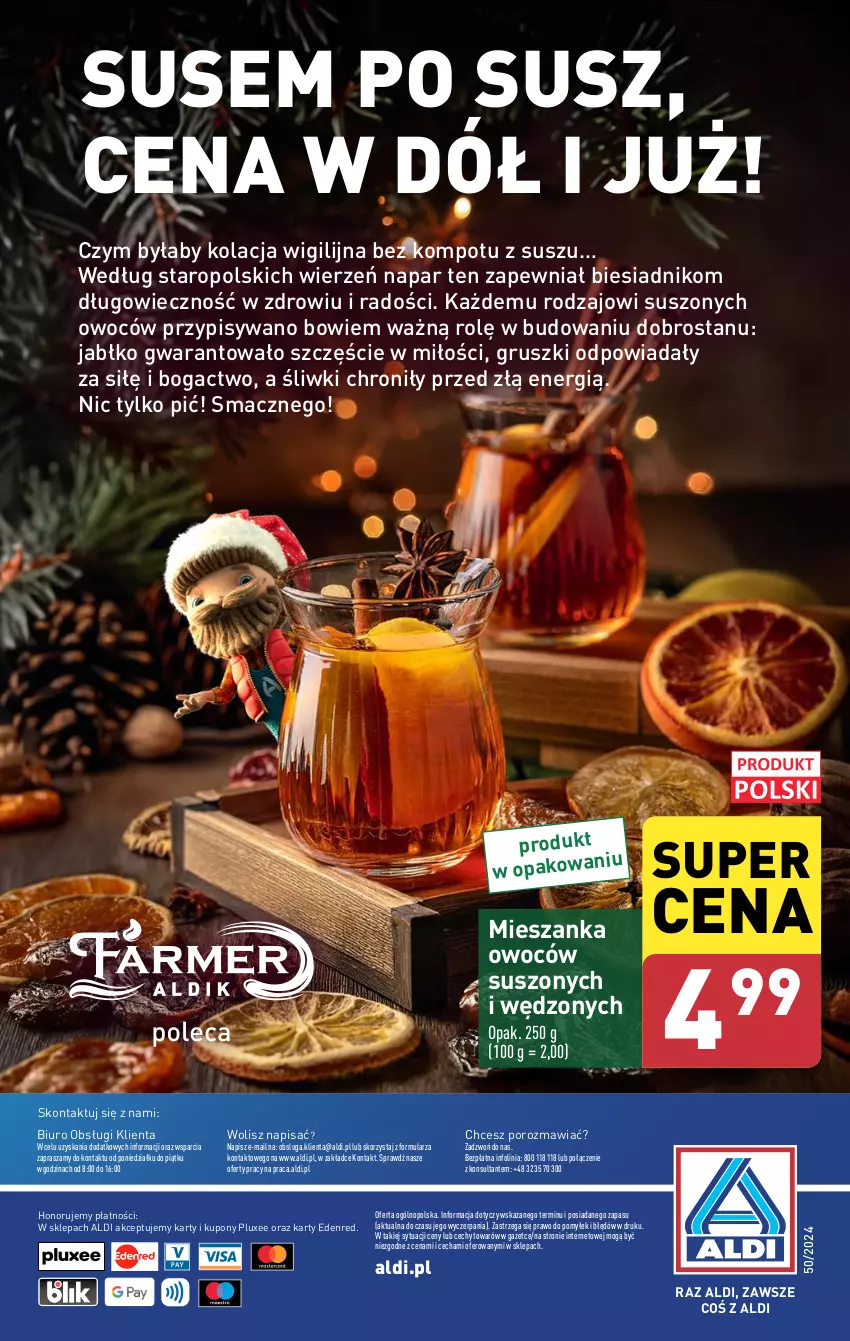 Gazetka promocyjna Aldi - Farmer ALDIK poleca świeże owoce i warzywa - ważna 09.12 do 15.12.2024 - strona 10 - produkty: Biuro, Gruszki, O nas, Por