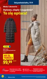 Gazetka promocyjna Lidl - GAZETKA - Gazetka - ważna od 19.11 do 19.11.2025 - strona 10 - produkty: Por, Finish, Płaszcz, Moda, Control