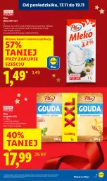 Gazetka promocyjna Lidl - GAZETKA - Gazetka - ważna od 19.11 do 19.11.2025 - strona 3 - produkty: Ser, Pilos, Gouda, Mleko