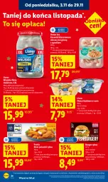 Gazetka promocyjna Lidl - GAZETKA - Gazetka - ważna od 19.11 do 19.11.2025 - strona 34 - produkty: Frosta, Top, Sos, Paluszki rybne, Burger, Krewetki, Lisner