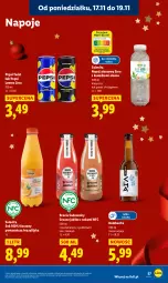 Gazetka promocyjna Lidl - GAZETKA - Gazetka - ważna od 19.11 do 19.11.2025 - strona 57 - produkty: Sok, Gra, Kolagen, Granat, Kawa, Napoje, Wazon, Pepsi, Napój, Imbir
