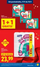 Gazetka promocyjna Lidl - GAZETKA - Gazetka - ważna od 19.11 do 19.11.2025 - strona 9 - produkty: Gra, Pampers, Papier, Papier toaletowy, Flora