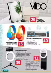 Gazetka promocyjna Dealz - KATALOG WIELKANOCNYO kurczę! Ale ceny! - Gazetka - ważna od 16.04 do 16.04.2022 - strona 20 - produkty: Xbox, Elektronika, Makijaż, Por, Gra, Telefon, Przewód, Słuchawki, Klawiatura, Mikrofon, Tablet, Soundbar, Kabel USB, Warka, Słuchawki bezprzewodowe, Mysz bezprzewodowa, Mysz, Dzieci, Lampa, Smartfon, Mobil, Akumulator