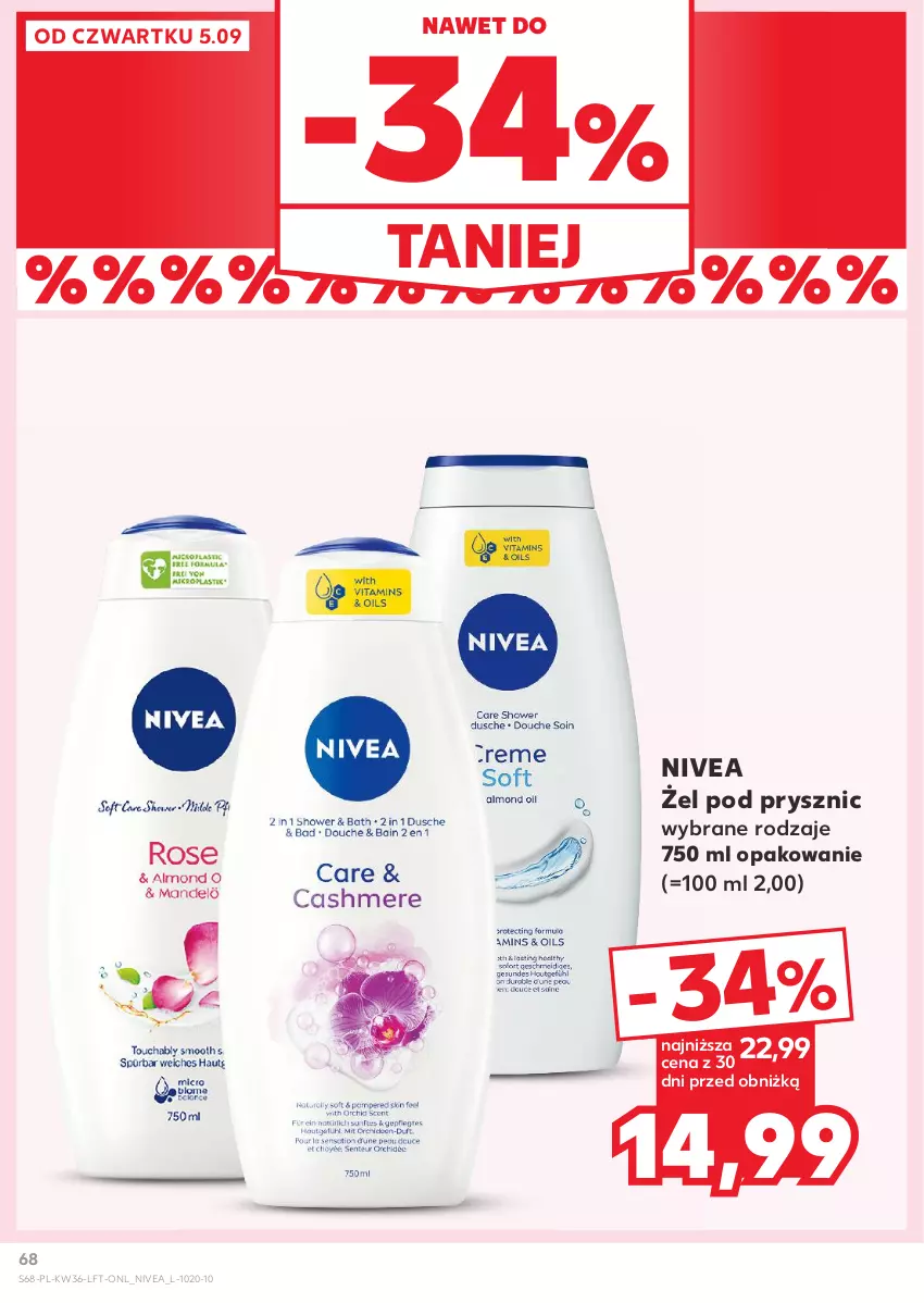 Gazetka promocyjna Kaufland - Gazetka tygodnia - ważna 05.09 do 11.09.2024 - strona 68 - produkty: Nivea