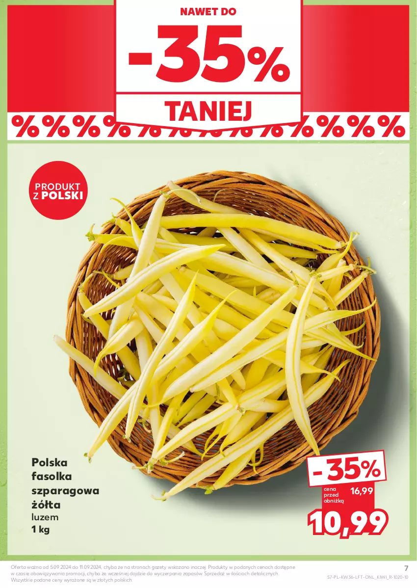 Gazetka promocyjna Kaufland - Gazetka tygodnia - ważna 05.09 do 11.09.2024 - strona 7 - produkty: Fa, Kiwi