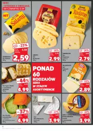 Gazetka promocyjna Kaufland - Gazetka tygodnia - Gazetka - ważna od 11.09 do 11.09.2024 - strona 18 - produkty: Ser, Ser tylżycki, Salami, Królewski, Brie, Mlekovita, Radamer, Pesto, Podlaski, Rolada, Ser salami, Gouda, Mleko