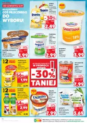 Gazetka promocyjna Kaufland - Gazetka tygodnia - Gazetka - ważna od 11.09 do 11.09.2024 - strona 46 - produkty: Serek puszysty, Jogurt naturalny, Ser, Danone, Piątnica, Jogurt, Danone Fantasia, Mlekovita, Activia, Serek, Margaryna, Mleko zagęszczone, Fanta, Danio, Delma, Jogurt pitny, Mleko, Fa