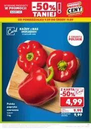 Gazetka promocyjna Kaufland - Gazetka tygodnia - Gazetka - ważna od 11.09 do 11.09.2024 - strona 79 - produkty: Papryka czerwona, Papryka, Grunt