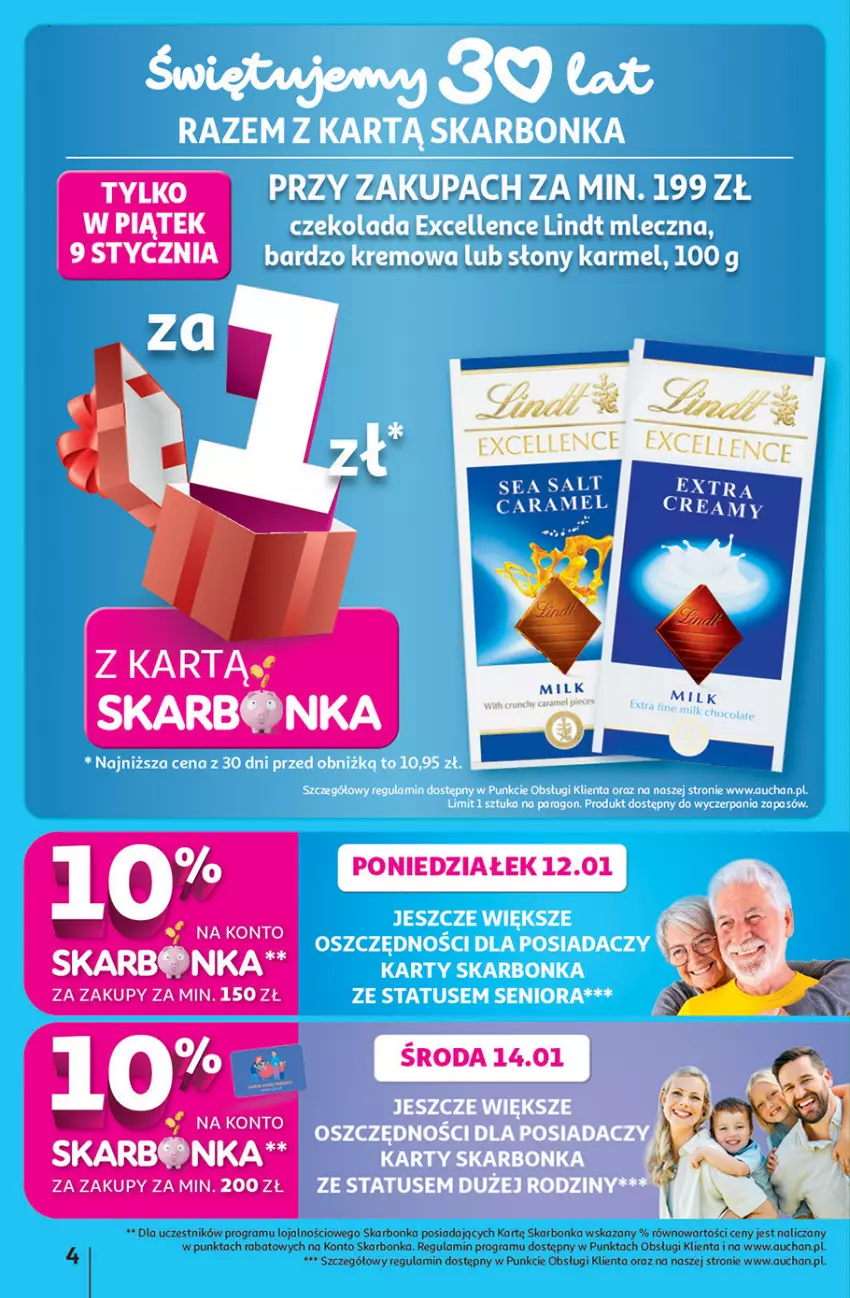 Gazetka promocyjna Auchan - Gazetka 30 Lat Hipermarket Auchan - ważna 08.01 do 14.01.2026 - strona 4 - produkty: Fa, Gra