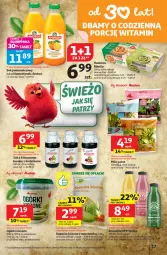 Gazetka promocyjna Auchan - Gazetka 30 Lat Hipermarket Auchan - Gazetka - ważna od 14.01 do 14.01.2026 - strona 17 - produkty: Sok pomarańczowy, Hummus, Sok, Mus, Bell, Sałat, Bella