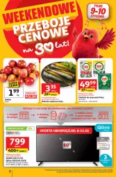 Gazetka promocyjna Auchan - Gazetka 30 Lat Hipermarket Auchan - Gazetka - ważna od 14.01 do 14.01.2026 - strona 2 - produkty: LED TV, Tablet, Fairy, Zmywarki, Tabletki do zmywarki, Jabłka, Fa