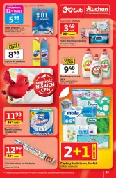 Gazetka promocyjna Auchan - Gazetka 30 Lat Hipermarket Auchan - Gazetka - ważna od 14.01 do 14.01.2026 - strona 35 - produkty: Domestos, Jan Niezbędny, Sól, Do mycia naczyń, Papier, Ręcznik kuchenny, Płyn do mycia naczyń, Papier toaletowy, Ręcznik, Płyn do wc, Foxy, Fairy, Płyn do mycia, Zmywarki, Folia aluminiowa, Fa