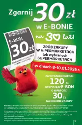 Gazetka promocyjna Auchan - Gazetka 30 Lat Hipermarket Auchan - Gazetka - ważna od 14.01 do 14.01.2026 - strona 5 - produkty: Telefon, Papier, Olej