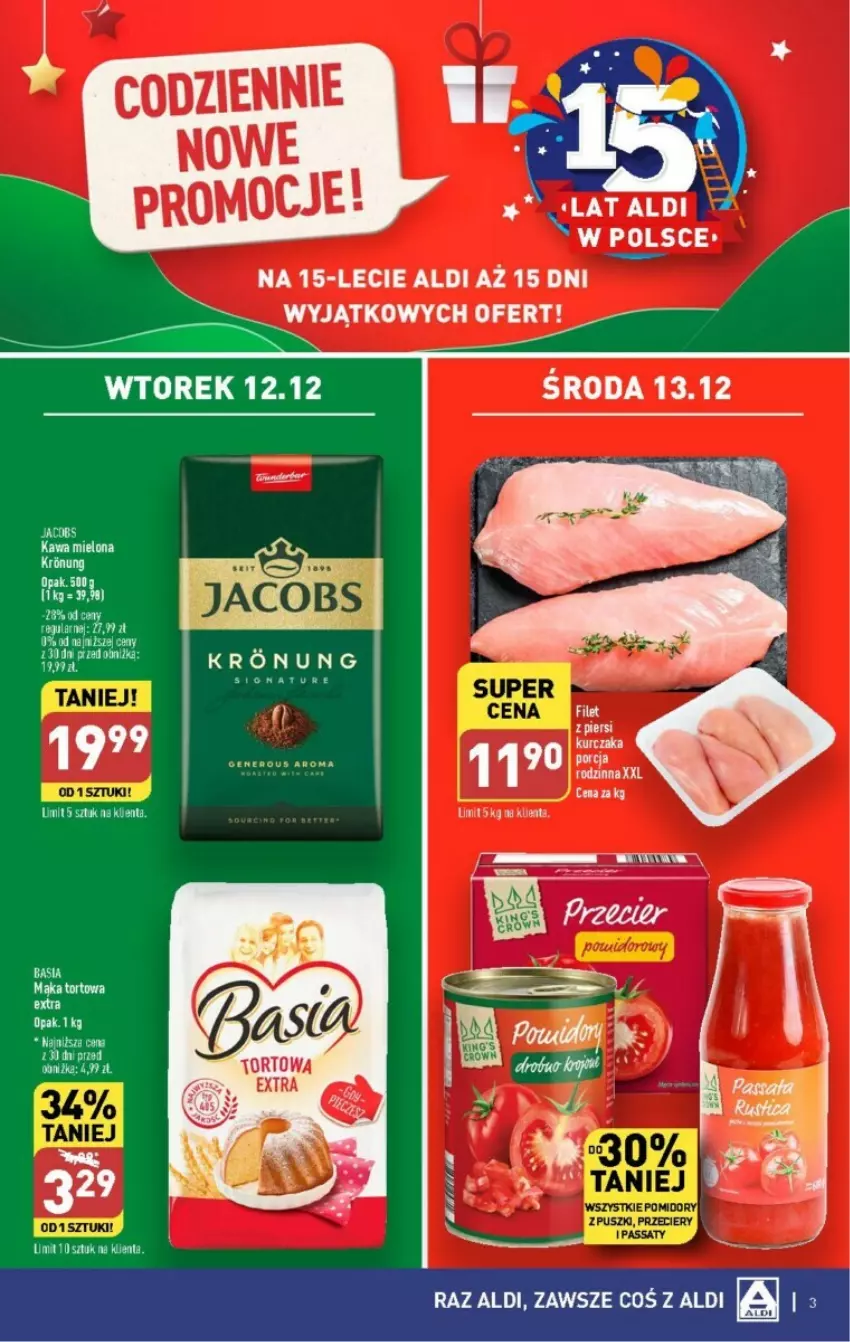 Gazetka promocyjna Aldi - ważna 11.12 do 17.12.2023 - strona 23 - produkty: Kawa, Kawa mielona