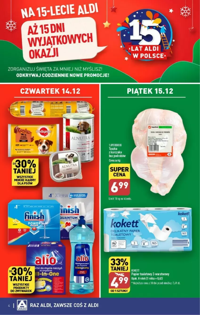 Gazetka promocyjna Aldi - ważna 11.12 do 17.12.2023 - strona 34 - produkty: Kurczak, Papier, Papier toaletowy, Tusz