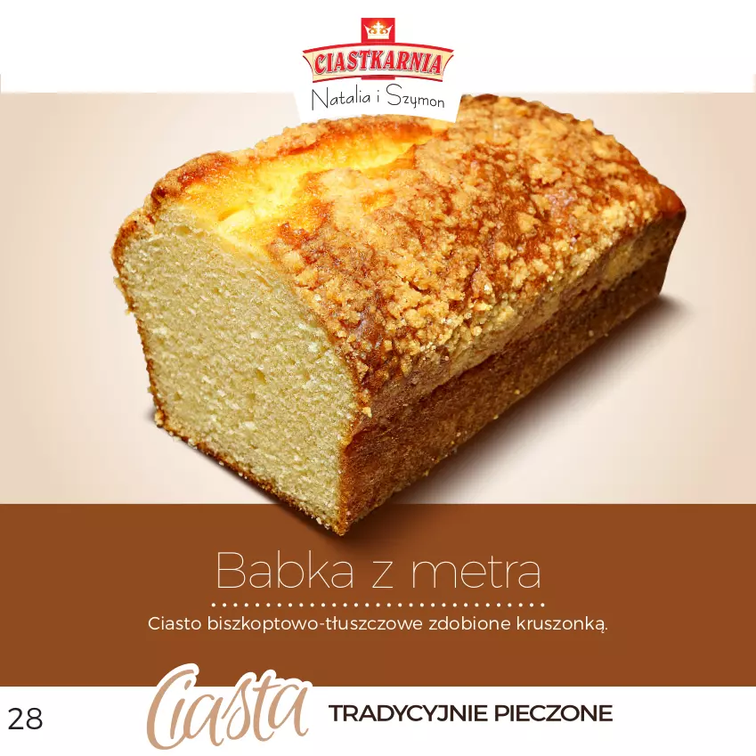Gazetka promocyjna Topaz - Gazetka - ważna 01.01 do 31.12.2026 - strona 28 - produkty: Babka