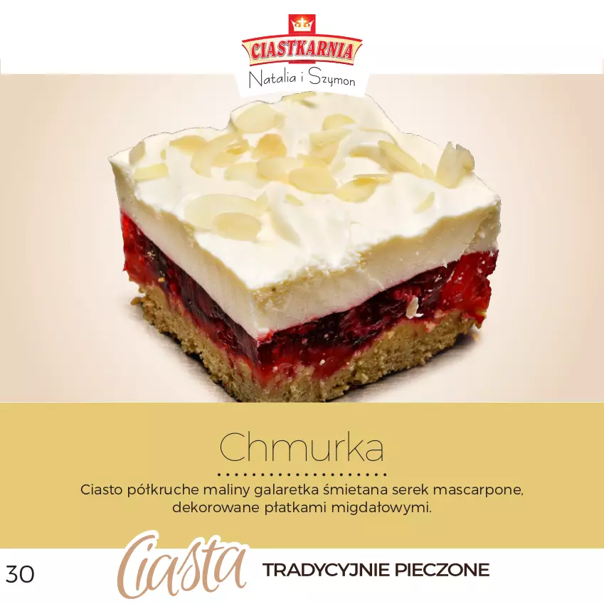 Gazetka promocyjna Topaz - Gazetka - ważna 01.01 do 31.12.2026 - strona 30 - produkty: Gala, Galaretka, Maliny, Mascarpone, Ser, Serek