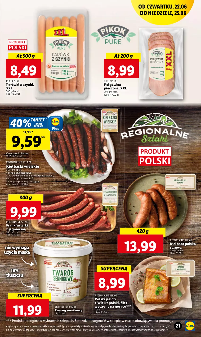 Gazetka promocyjna Lidl - GAZETKA - ważna 22.06 do 25.06.2023 - strona 25 - produkty: Piec, PIKOK, Pur, Ser