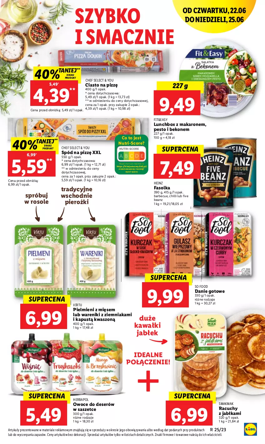 Gazetka promocyjna Lidl - GAZETKA - ważna 22.06 do 25.06.2023 - strona 31 - produkty: Danie gotowe, Deser, Kawa, Makaron, Pesto, Ser, Wazon