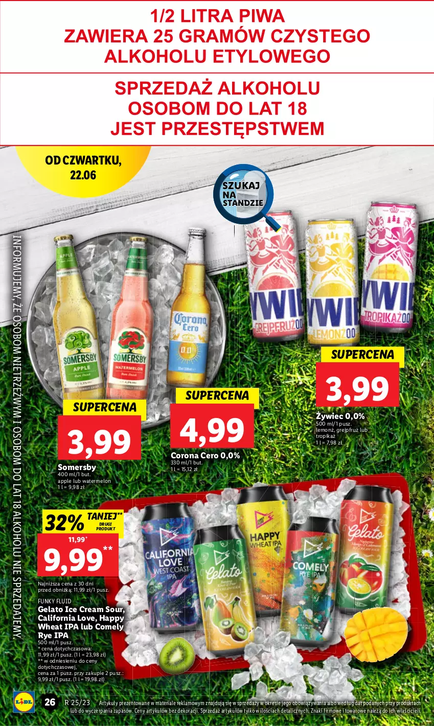 Gazetka promocyjna Lidl - GAZETKA - ważna 22.06 do 25.06.2023 - strona 32 - produkty: Somersby