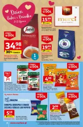 Gazetka promocyjna Auchan - Gazetka Ceny w dół Część 3 Supermarket Auchan - Gazetka - ważna od 24.01 do 24.01.2024 - strona 6 - produkty: Cheetos, Ryż, Orzeszki, Kawa ziarnista, Orzeszki w skorupce, Kawa, Chrupki, Dżem, Wafle, Sonko, Merci, Segafredo, Herbapol