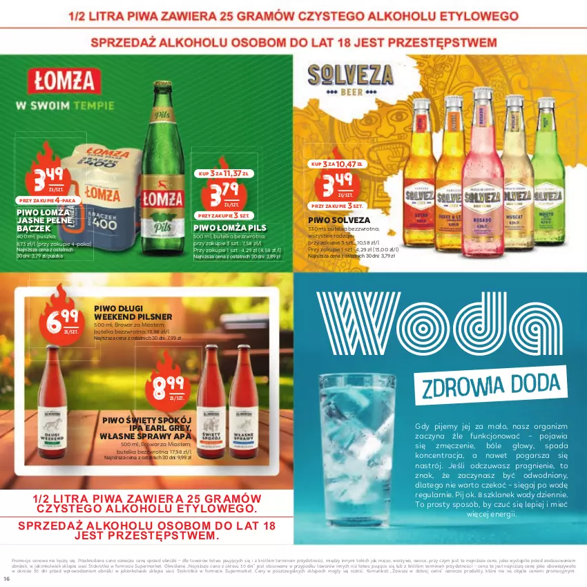 Gazetka promocyjna Stokrotka - Czas na Grill - ważna 29.04 do 14.05.2025 - strona 16 - produkty: Earl Grey, Gra, Mięso, Owoce, Piwa, Piwo, Warzywa, Woda