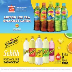 Gazetka promocyjna Stokrotka - Czas na Grill - Gazetka - ważna od 14.05 do 14.05.2025 - strona 22 - produkty: Warzywa, Ice tea, Schweppes, Lipton, Owoce, Napój, Mięso