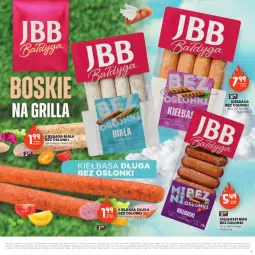 Gazetka promocyjna Stokrotka - Czas na Grill - Gazetka - ważna od 14.05 do 14.05.2025 - strona 3 - produkty: Warzywa, Owoce, Kiełbasa biała, Kiełbasa, Mięso