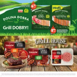 Gazetka promocyjna Stokrotka - Czas na Grill - Gazetka - ważna od 14.05 do 14.05.2025 - strona 4 - produkty: Warzywa, Parówki, Danio, Owoce, Mięso