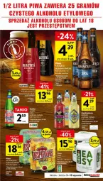 Gazetka promocyjna Intermarche - Gazetka - ważna od 10.01 do 10.01.2024 - strona 21 - produkty: Piwa, Piwo, Książęce, Gra, Radler, GRID, Karmi, Napój, Fa