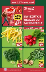 Gazetka promocyjna Aldi - Pełna oferta - Gazetka - ważna od 06.07 do 06.07.2024 - strona 2 - produkty: Brokuły, Pomidory, Fa