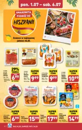 Gazetka promocyjna Aldi - Pełna oferta - Gazetka - ważna od 06.07 do 06.07.2024 - strona 20 - produkty: Kurczak, Ser, Sardynki, Daktyle, Szynka, Szprot, Kiełbasa