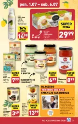 Gazetka promocyjna Aldi - Pełna oferta - Gazetka - ważna od 06.07 do 06.07.2024 - strona 21 - produkty: Sos, Ser, Oliwki, Stół, Sos czosnkowy, Karczochy, Tuńczyk, Oliwa z oliwek, Małże