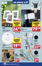 Gazetka promocyjna Aldi - Pełna oferta - Gazetka - ważna od 06.07 do 06.07.2024 - strona 40 - produkty: Słuchawka prysznicowa, Top, Rum, Reflektor LED, Reflektor, Akumulator, LG