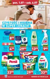 Gazetka promocyjna Aldi - Pełna oferta - Gazetka - ważna od 06.07 do 06.07.2024 - strona 6 - produkty: Nivea Men, Worki na śmieci, Proszek do prania, Persil, Krem uniwersalny, Clin, Woda po goleniu, Schauma, Worki na śmiec, Szampon, Kapsułki do prania, Woda, Nivea