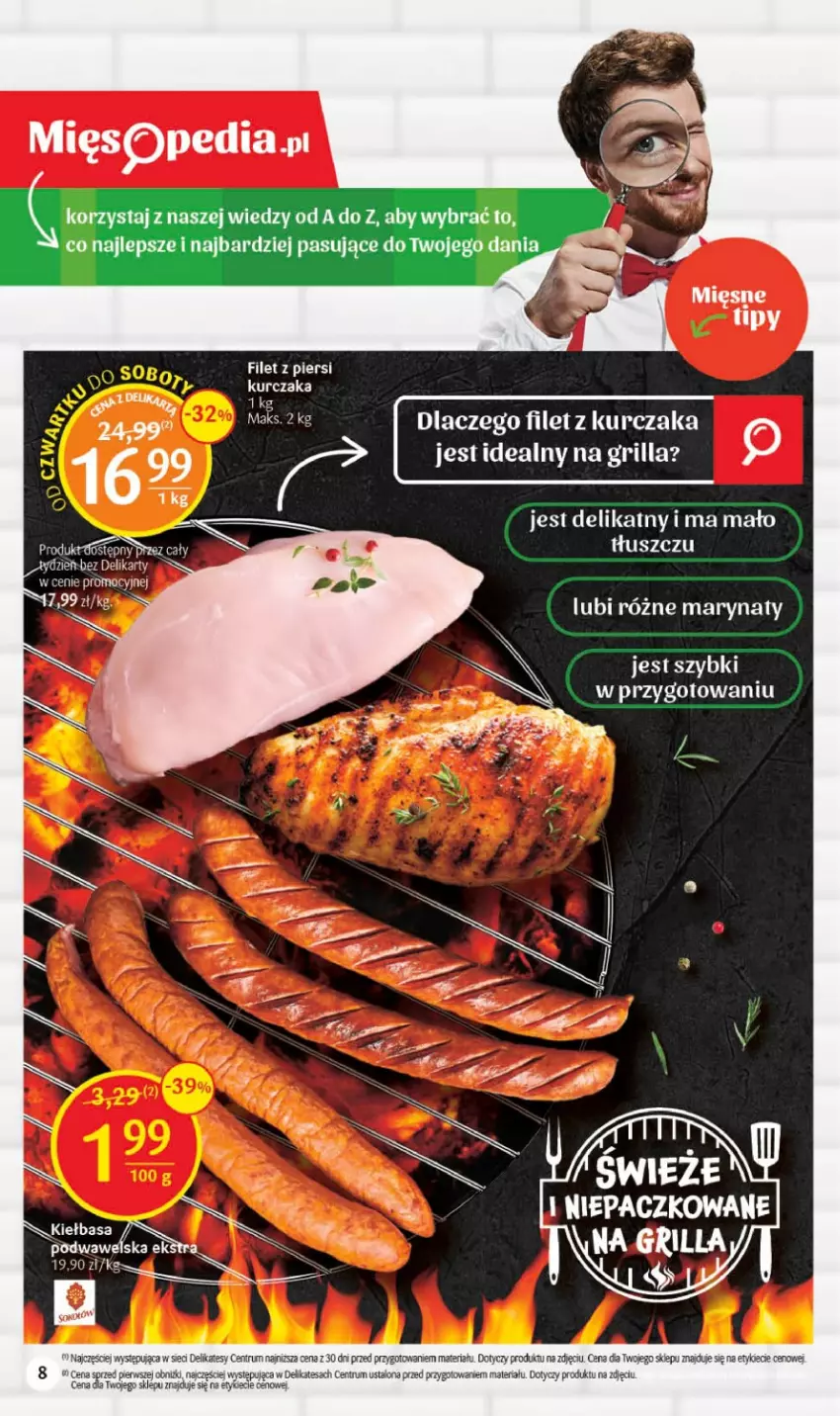 Gazetka promocyjna Delikatesy Centrum - Gazetka DC15 - ważna 20.04 do 26.04.2023 - strona 8 - produkty: Filet z piersi kurczaka, Grill, Kurczak, Rum