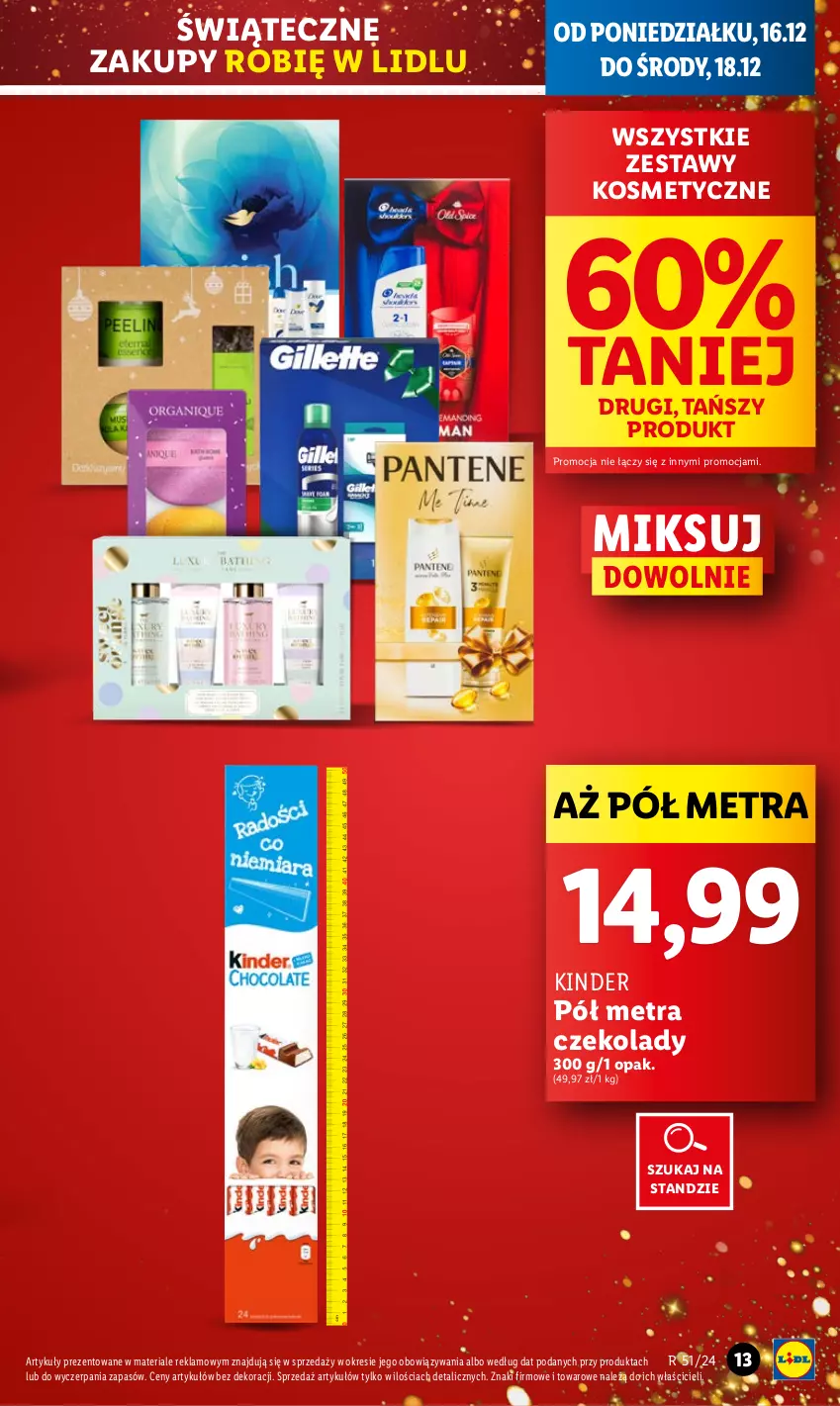 Gazetka promocyjna Lidl - GAZETKA - ważna 16.12 do 18.12.2024 - strona 13 - produkty: Kinder