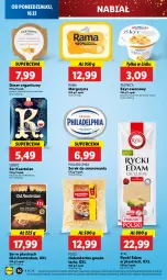 Gazetka promocyjna Lidl - GAZETKA - Gazetka - ważna od 18.12 do 18.12.2024 - strona 34 - produkty: Piec, Rycki Edam, Ser, Piątnica, Kasztelan, Rama, Ser Kasztelan, Tarta, Serek, Pilos, Margaryna, Czekolada, Edam, Owoce, Deser, Gouda, Philadelphia